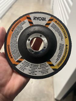 Ryobi 4 1/2-inch metal grinding wheel