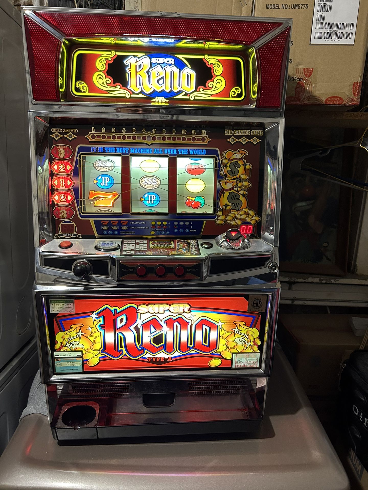 Super Reno Slot Machine for Sale in Chicago, IL - OfferUp