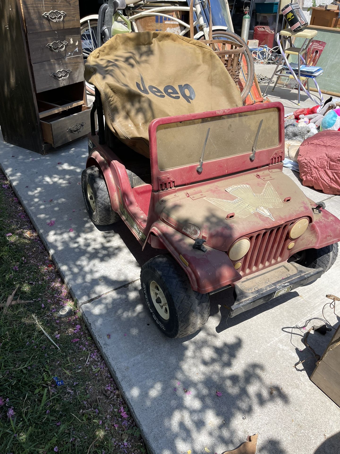 1990s power wheels best sale jeep