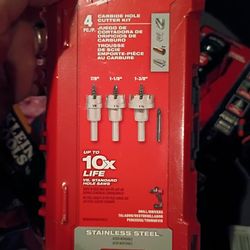 Milwaukee Carbide Hole Saw Kit