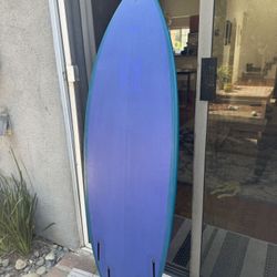 Tyler Warren Quad Moon Tail Surfboard 