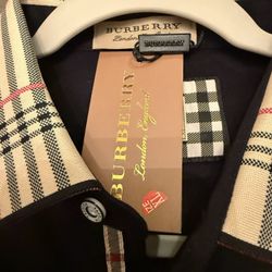 Burberry men’s polo shirt size Xl