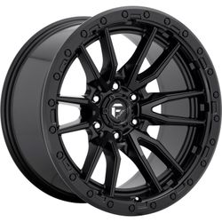 17x9 Fuel Rebel Black N Silver N Bronze 6x139 6x135 Special