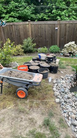 Free topsoil. Ready to go!