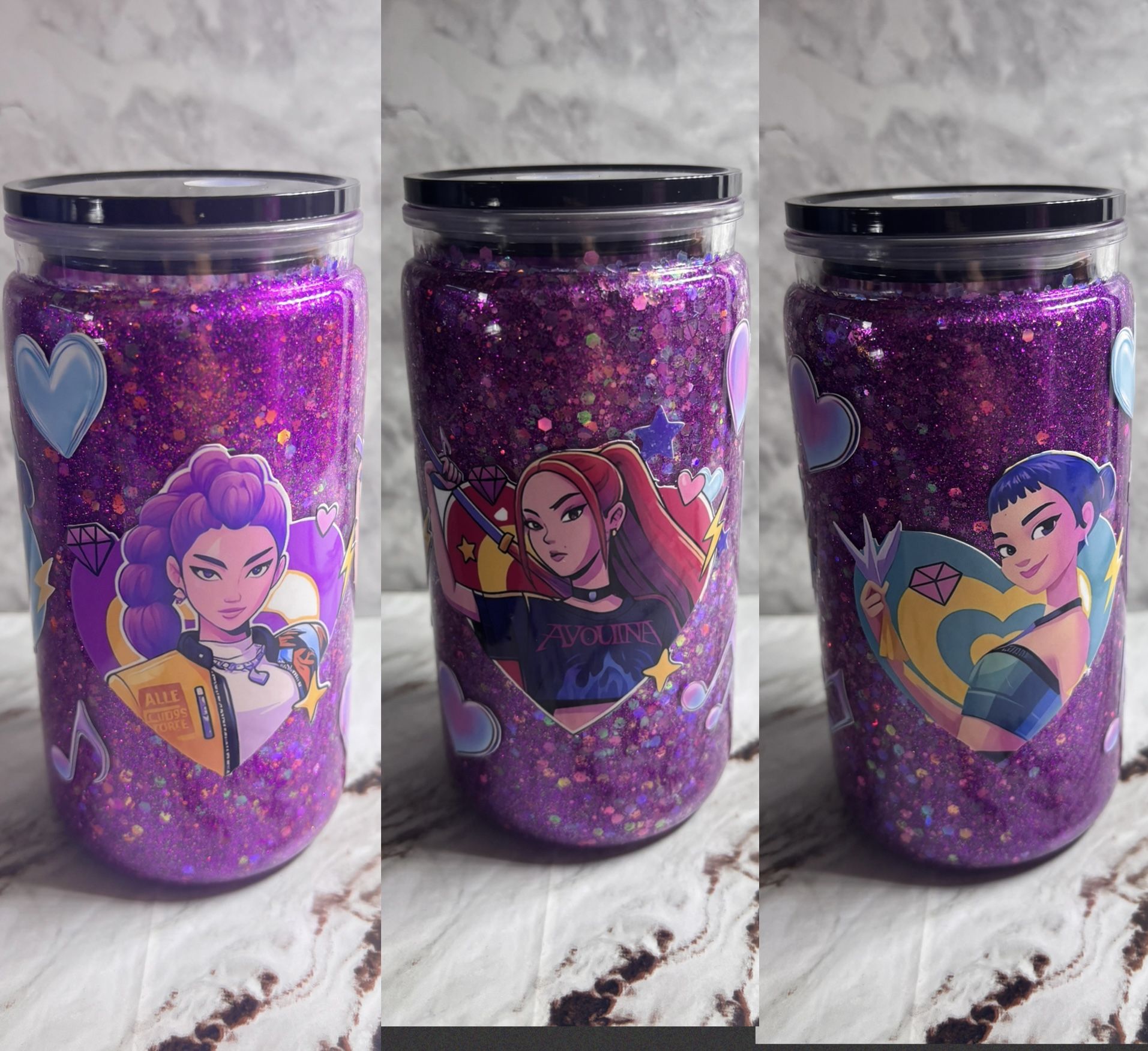 Kpop Huntrix Plastic Kids Cup 16oz