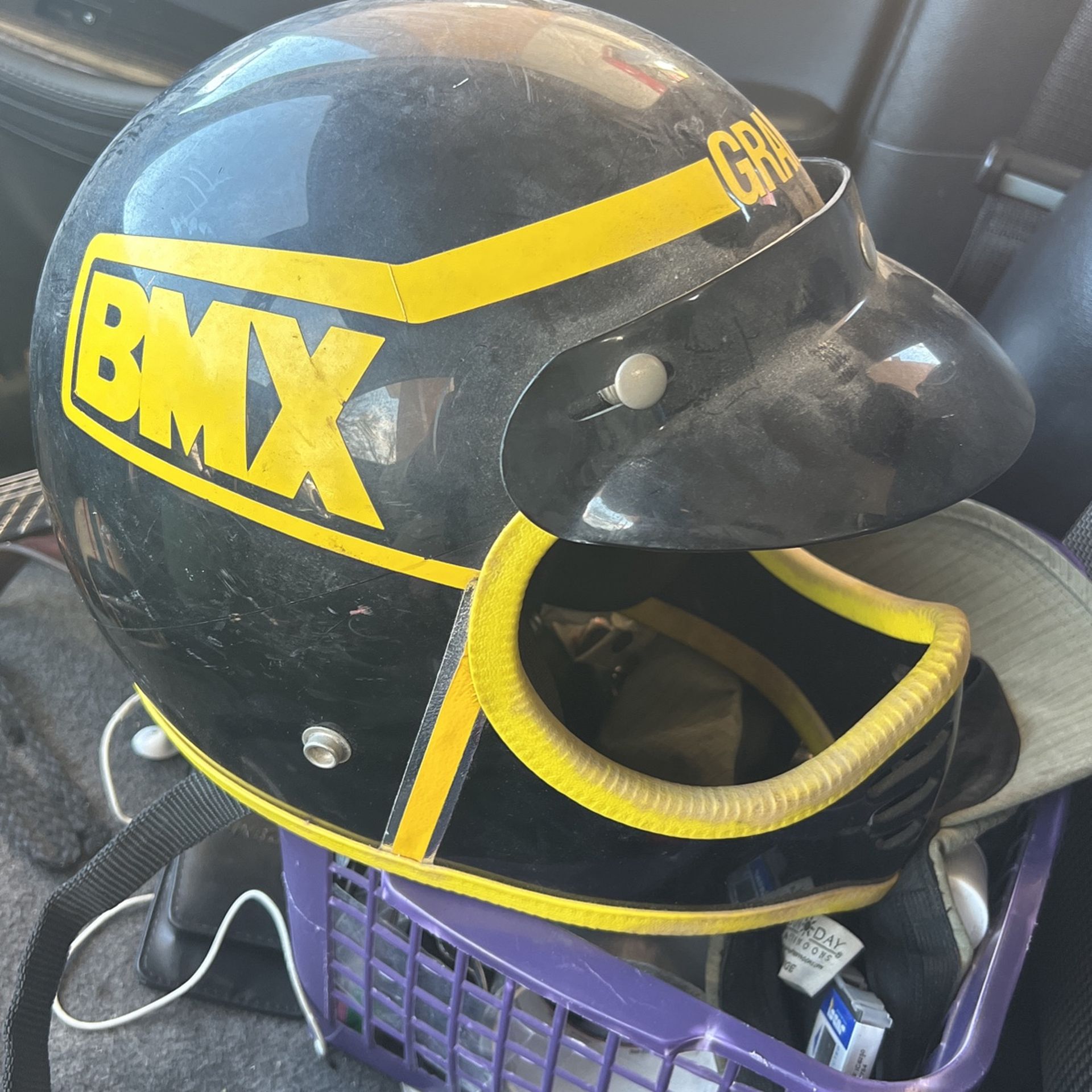 Vintage Bmx Helmet 