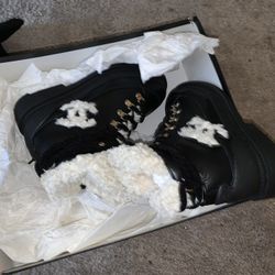 CHANEL BOOTS /snow  Womens 