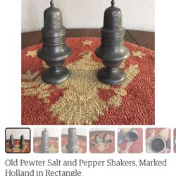 Antique Salt And Pepper Shaker