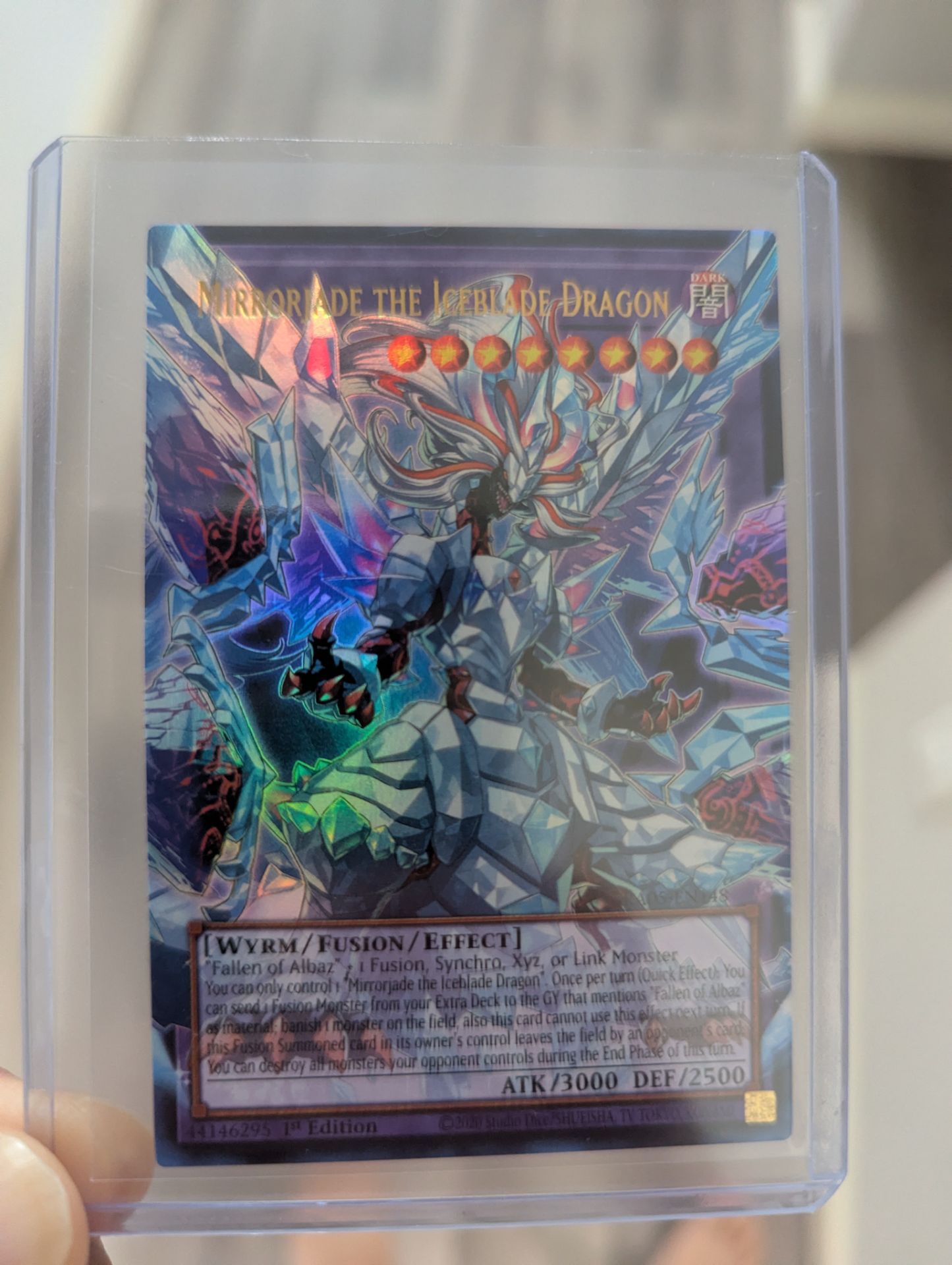 YuGiOh Rarity Collection 5
Mirrorjade the Iceblade Dragon RA05-EN148