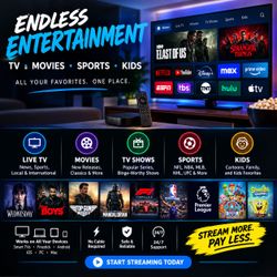 🎬 All Your Favorite Entertainment in One Place