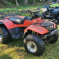 87 Suzuki ATV 
