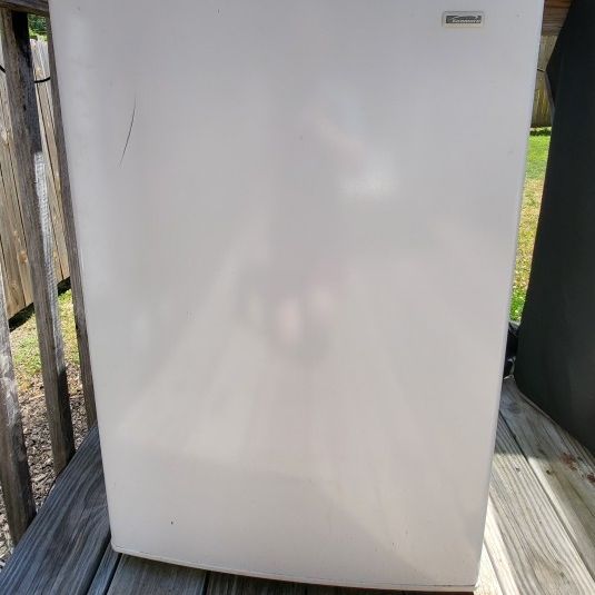 Free-standing Kenmore Mini Freezer