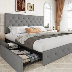 King bed frame