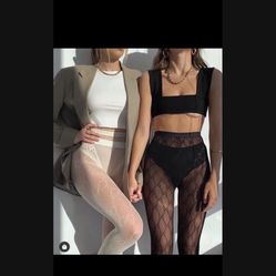 GG Fishnet Tights 