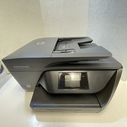 HP OfficeJet Pro 6968 All-in-One Inkjet Printer Wireless Fax Scan Needs Ink 