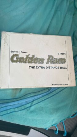 Golf Ball Golden Ram