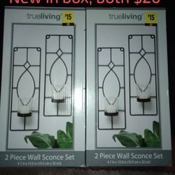 2,Brand New Boxes With Wall Decor