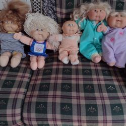 5 Cabbage Patch Babies