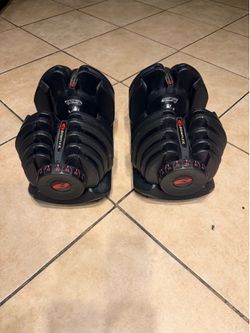 Bowflex 10-90lbs adjustable weights