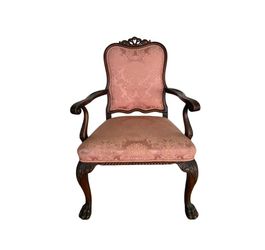 NY: Vintage French Upholstered Side Chair