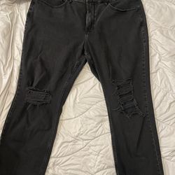 Good American Jeans, Size 18, ripped, perfect condition