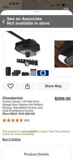 Chamberlain Garage Opener (Premier Series)