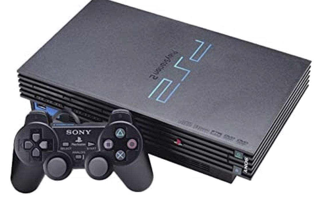 Working PS2 with wires and two controllers