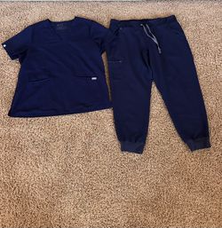Figs Navy Blue Set XL & XLP