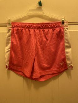 Justice pink shorts size 10