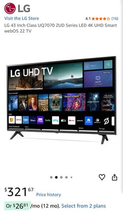 LG 43 inch