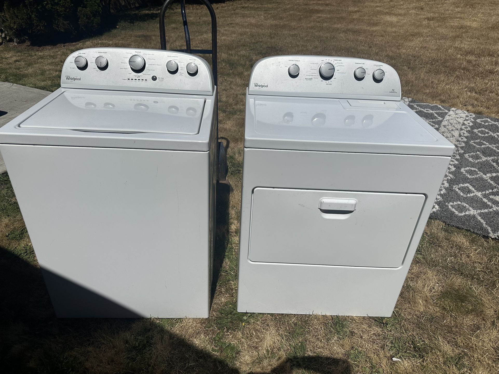Whirlpool Washer & Dryer 
