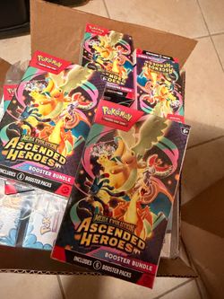 Pokemon Ascended Heroes Booster Bundles