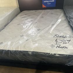 New 11” Queen Foam Encased Mattress - $0 Down, Flexible Payments Available 