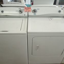 Kenmore Washer And Dryer Set White Super Size Warranty  . Delivery Available . 2203 Fowler St. 33901 