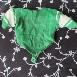 Vintage 1960's Johnny Hero Olympic Hero Green Bay Packers  Uniform *top only*