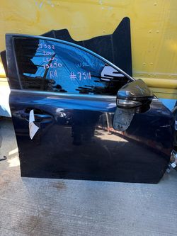 Lexus IS250 Front Door Dark Blue Passenger Side RH 2006 -2013 ; J382