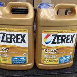 X2 Zerex G-05 Antifreeze Coolant Two Gallons