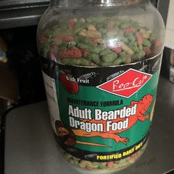 FREE 2lbs Adult Bearded Dragon Food Pellets 