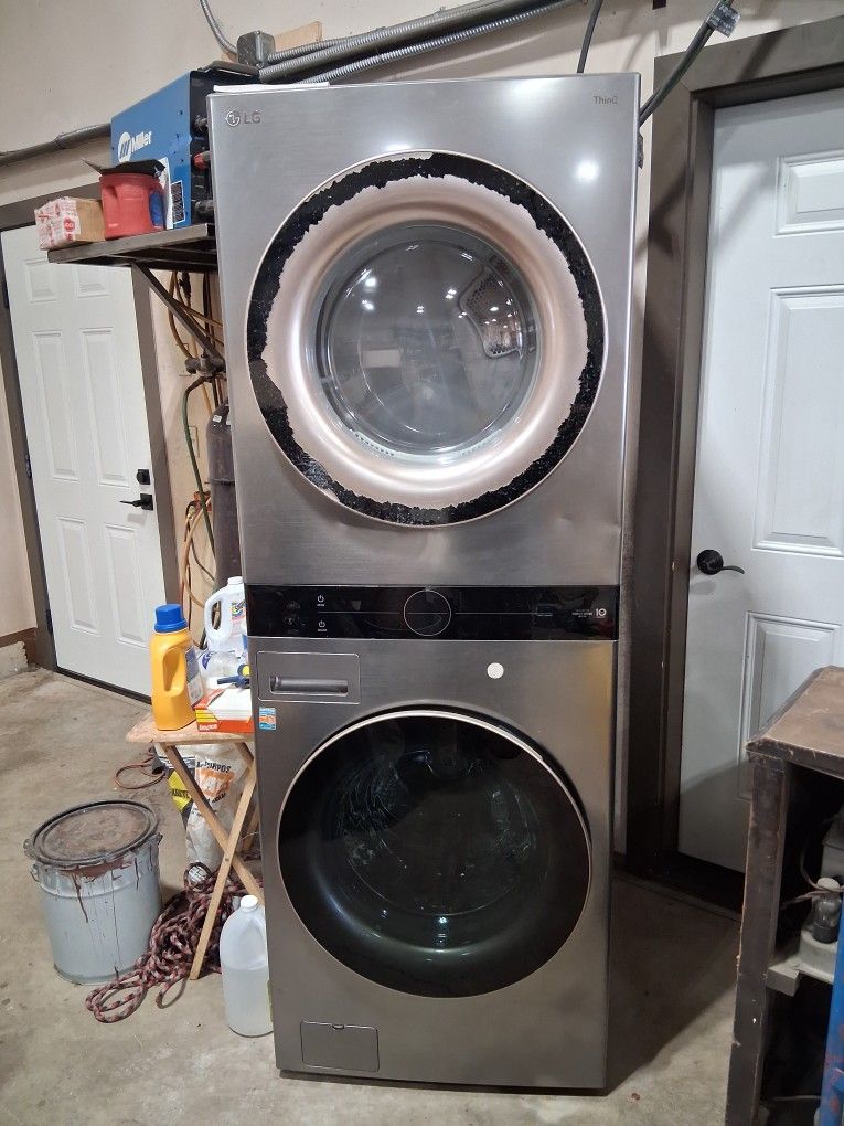 Stackable LG Washer and Dryer