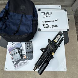 Tesla Change Flat Tire Tools