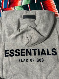 Essentials hoodie grey