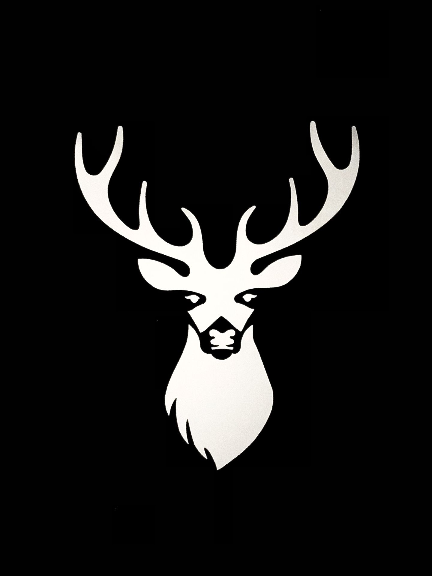 White Vinyl Decal 4”X 5”
