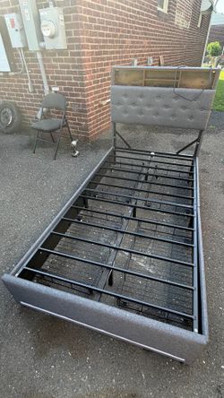 Twin size  bed and frame