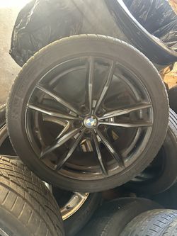 Used BMW 5 Series Spare Rin And Tire Size 19”