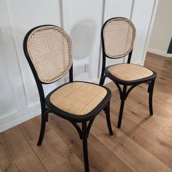 New Cane Chairs By Bay Isle
