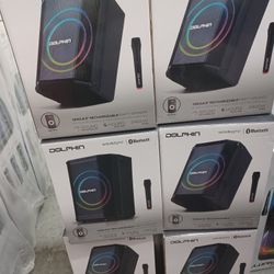 Compact And Powerful Bluetooth Party Speaker With Great Bass.  Free Wireless 🎤 