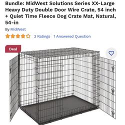 XXL dog crate