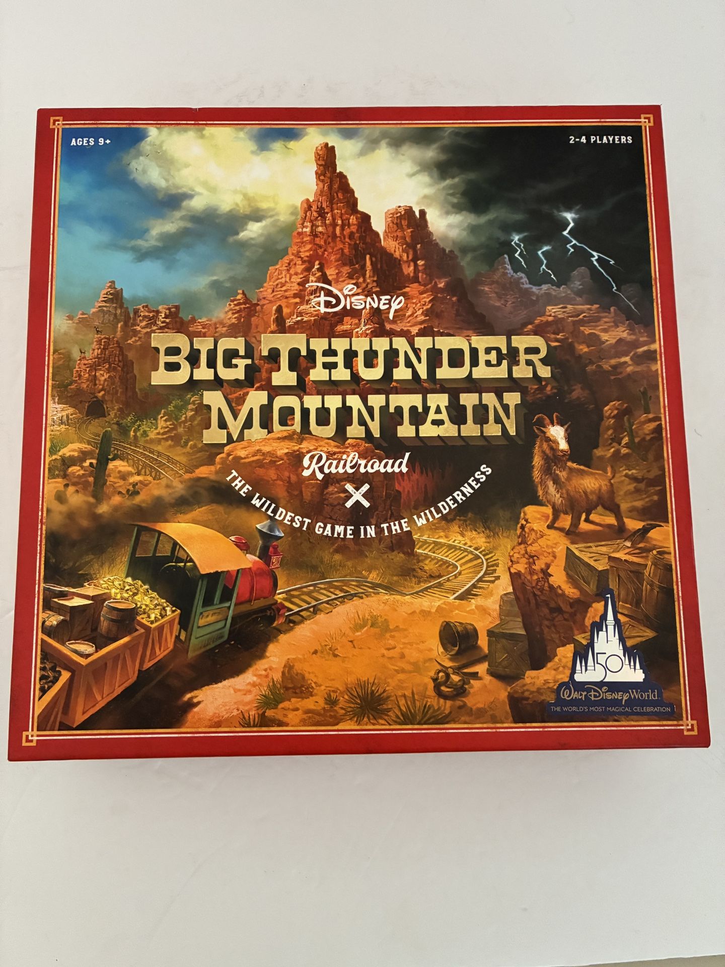 Disney Big Thunder Mountain Railroad Board Game