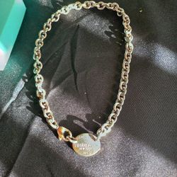Tiffany Oval Pendant Necklace