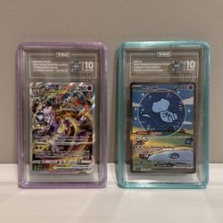 Pokemon- Mew & Mewtwo TAG 10